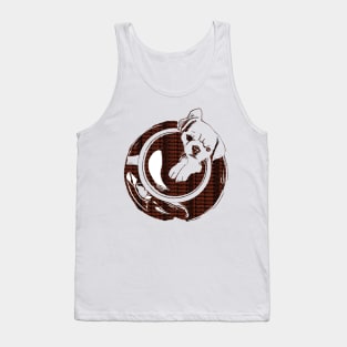 Puppuccino Coffee And Cute Puppy Dog Tank Top